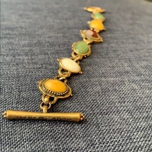 Lucky Brand Gold Stone Bracelet